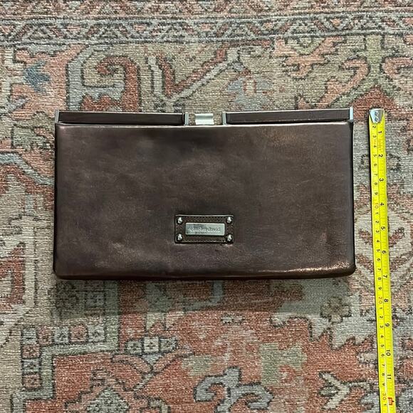 Charles David Bronze Clutch - Picture 2 of 9